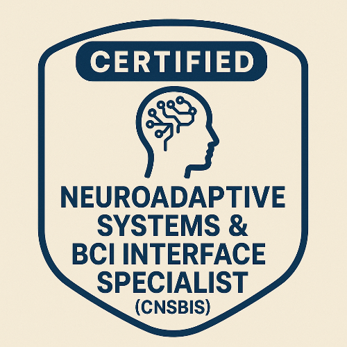 13- Certified Neuroadaptive Systems & BCI Interface Specialist™ (CNSBIS)