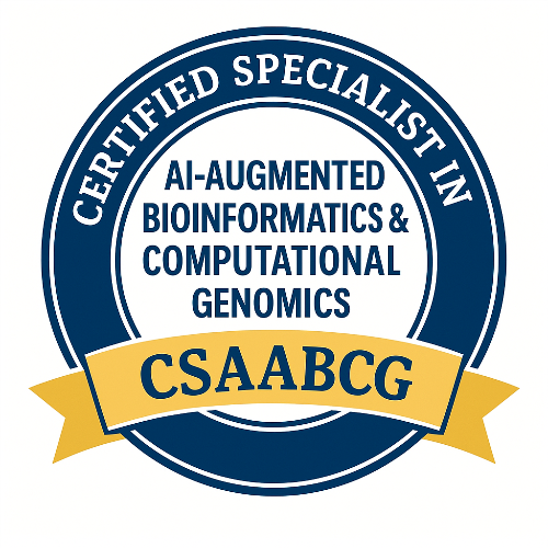 26- Certified Specialist in AI-Augmented Bioinformatics & Computational Genomics™ (CSAABCG)