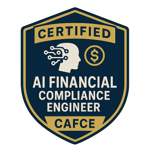 4- Certified AI Financial Compliance Engineer™ (CAFCE)