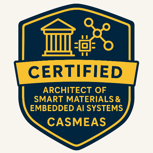 27- Certified Architect of Smart Materials & Embedded AI Systems™ (CASMEAS)
